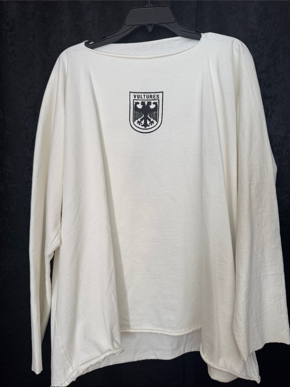 Ye Kayne West Vultures White Long-Sleeve Men's Shirt NWOT